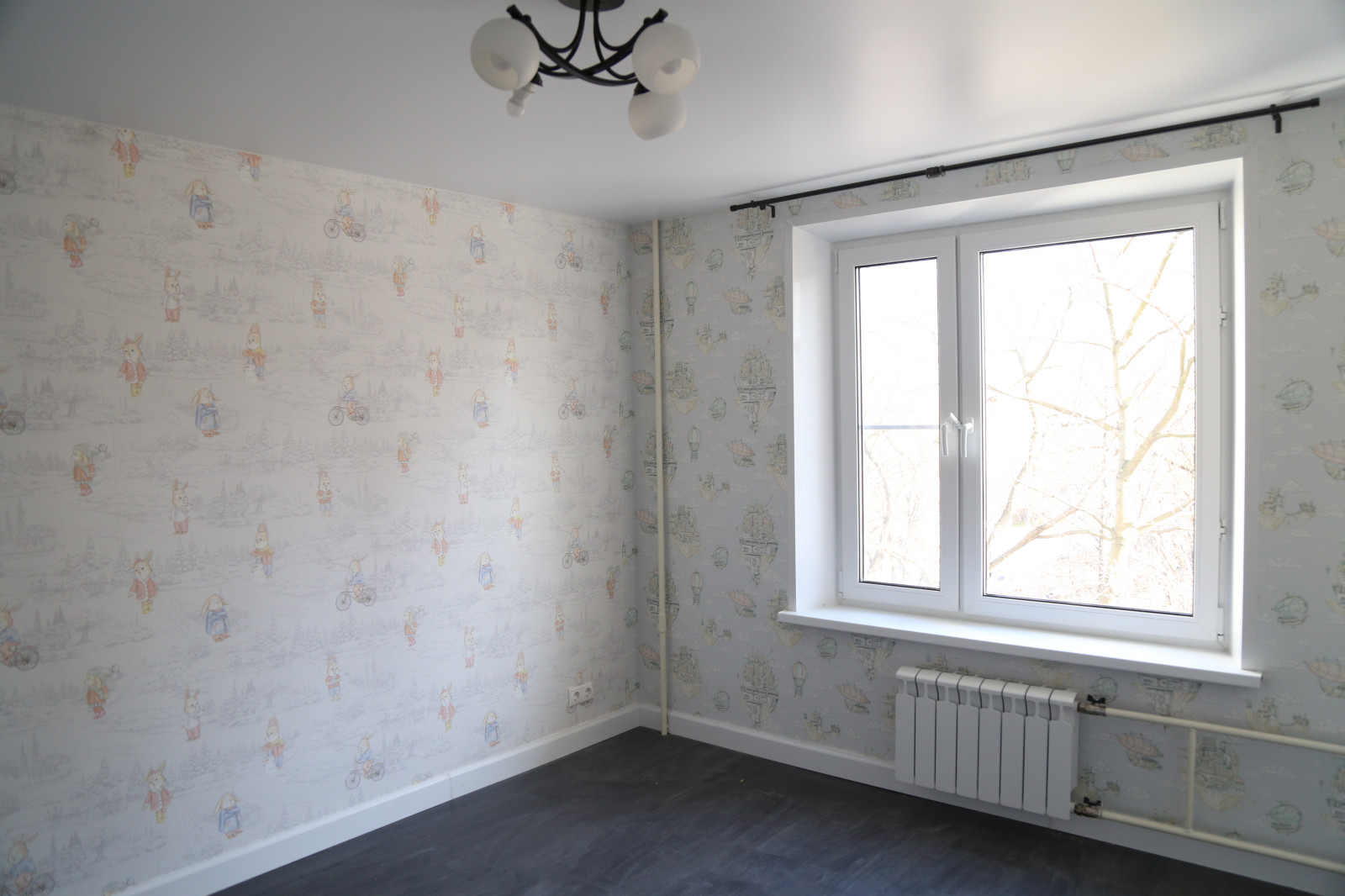 Бюджетный ремонт 3к вторички