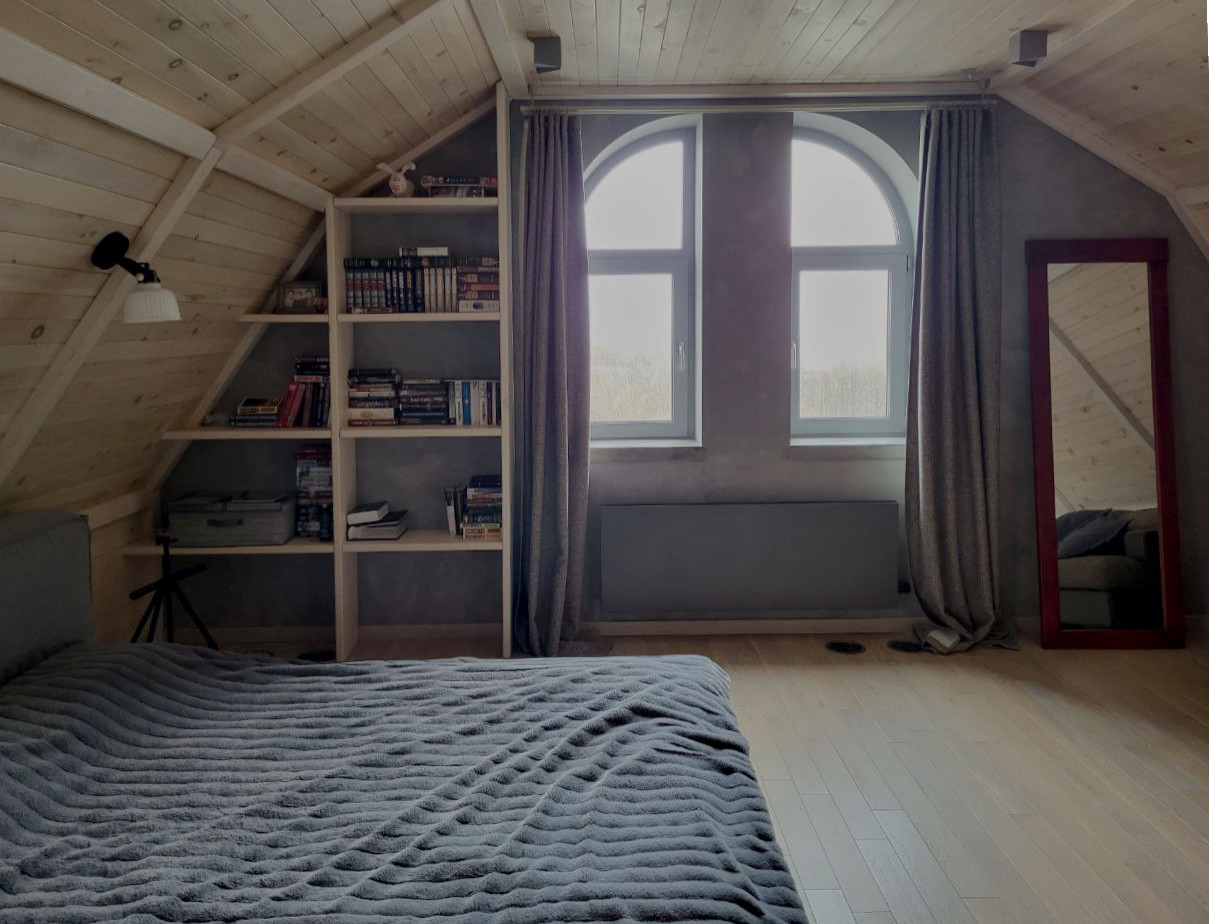 Двухъярусная квартира в стиле Лофт