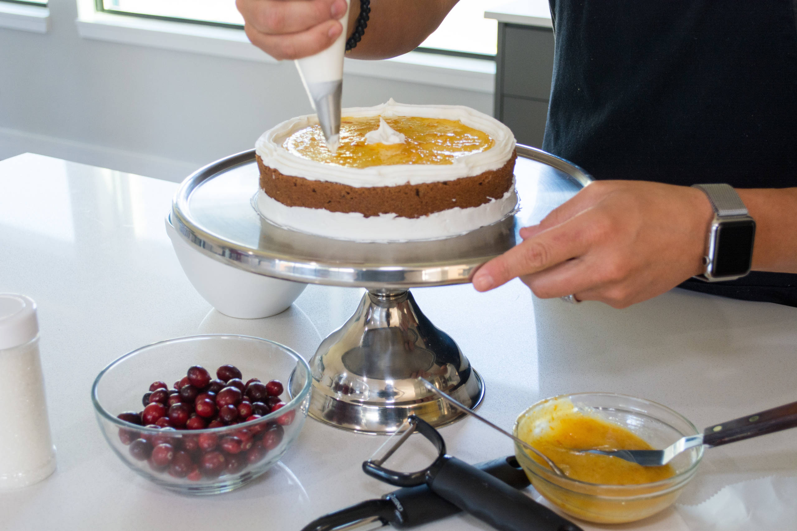 Рецепты: Новогодний торт Earl Grey