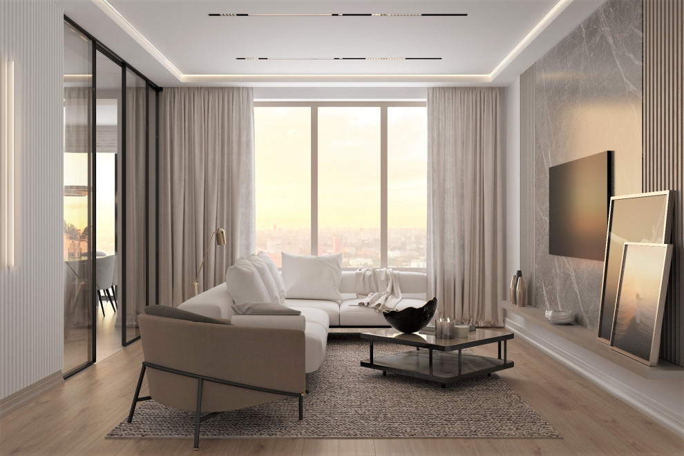 Дизайн квартиры 150 кв.м., г. Екатеринбург, ЖК Макаровский