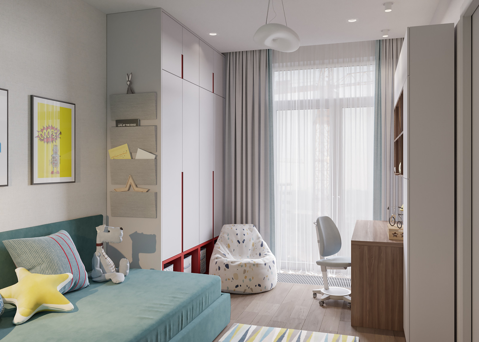 Дизайн-проект квартиры, ЖК "Зиларт"