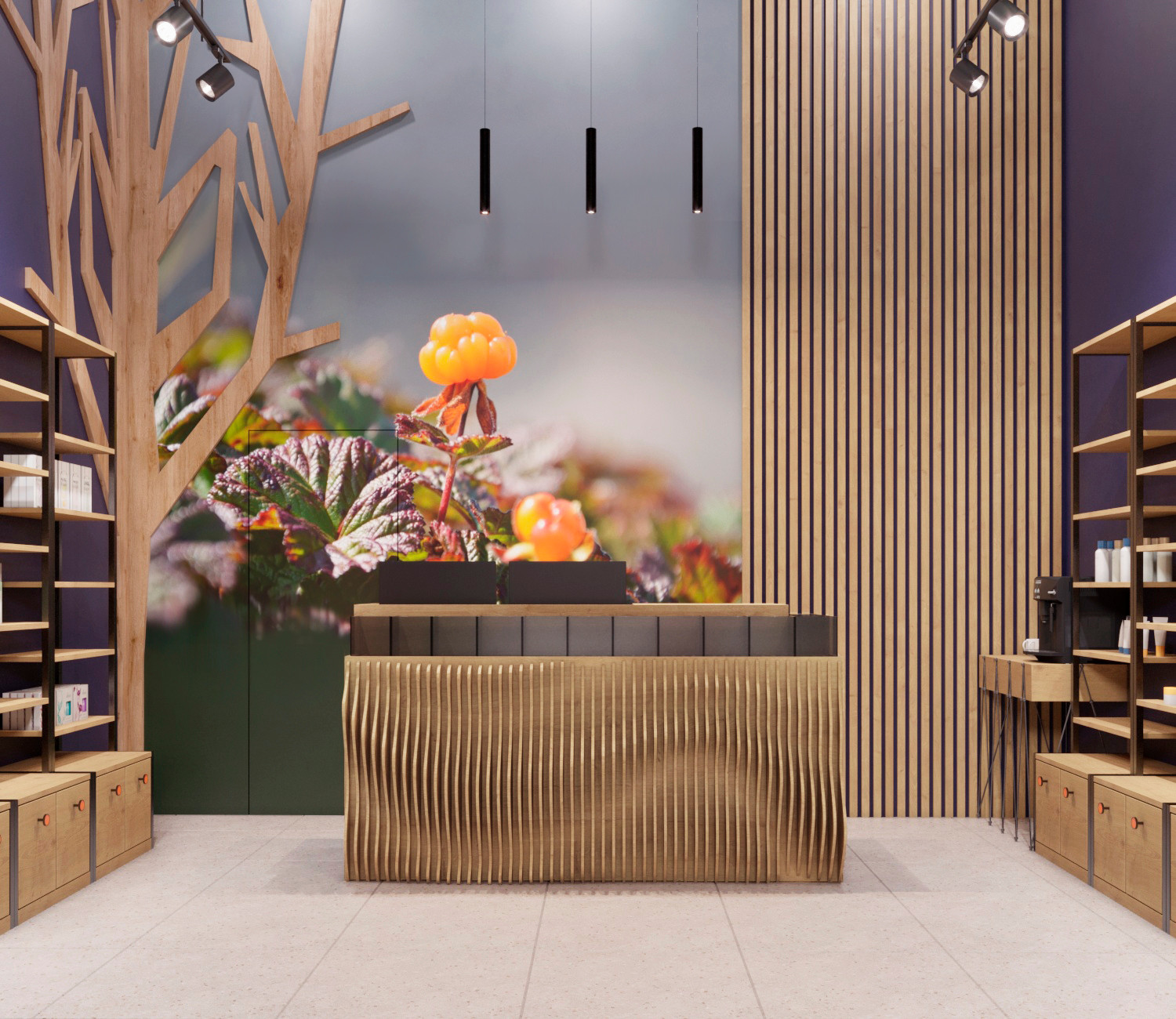 Обложка проекта: Отдел сети косметики "Морошка"