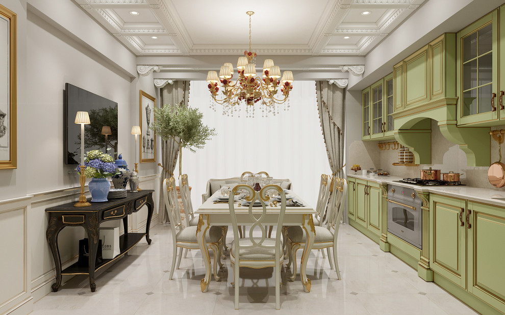 Обложка проекта: Квартира в классическом стиле