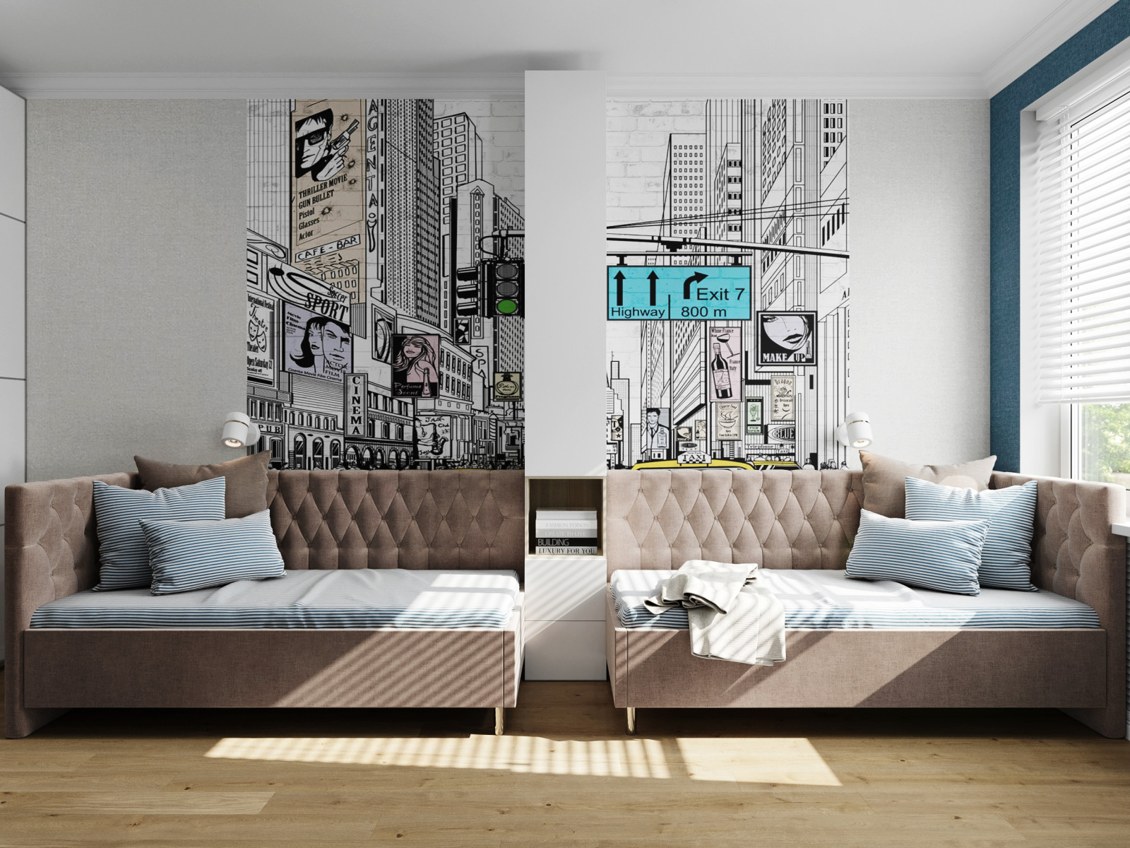 Обложка проекта: Комната для двух подростков