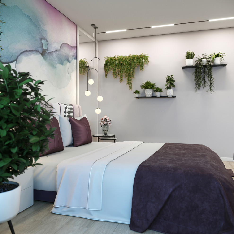 Зелёная спальня