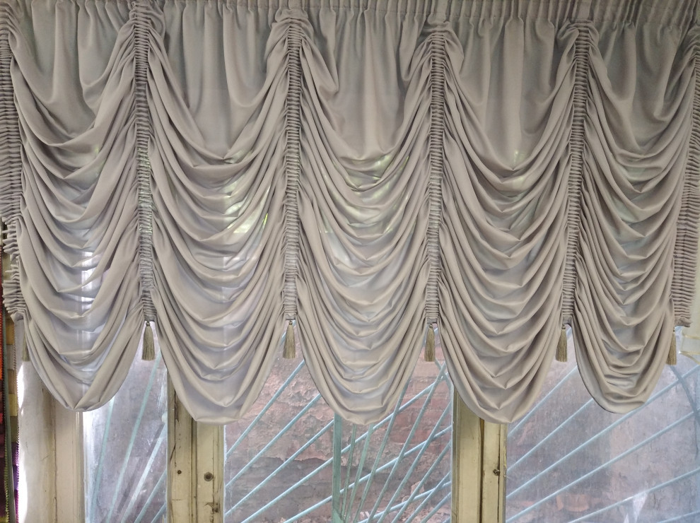 Обложка проекта: французсеая штора