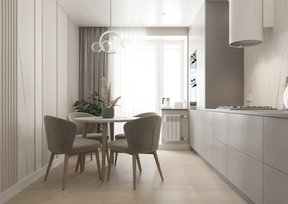 Обложка проекта: Квартира в природных тонах