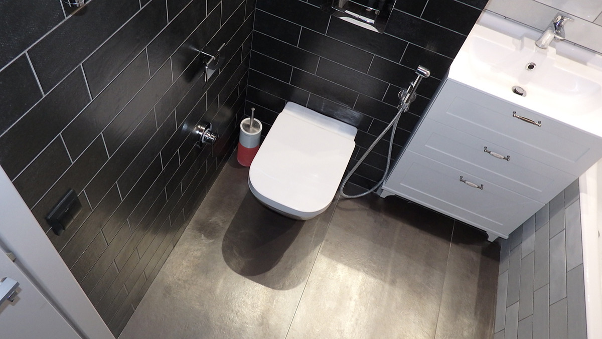 Бутырский вал - ремонт совмещенного санузла