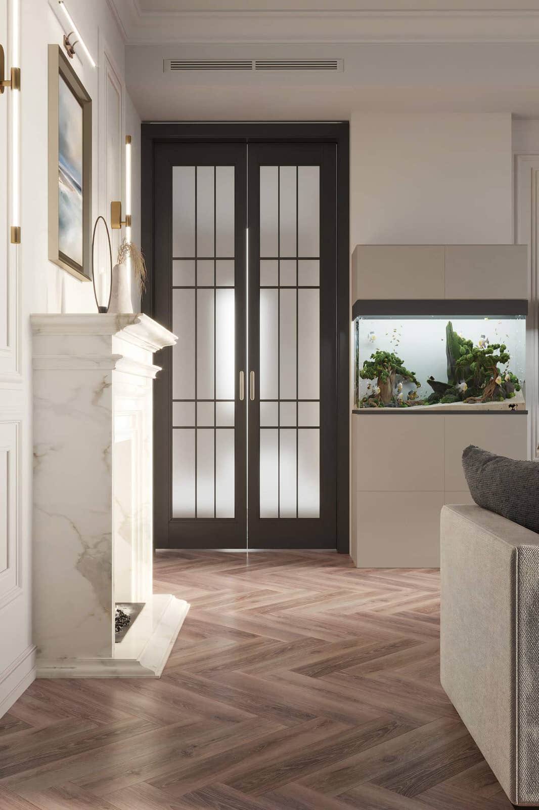 Дизайн и ремонт квартиры в ЖК «Оранж Парк» — Лёгкость бытия