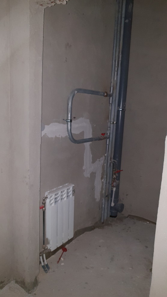 Ванна комната. Дизайн проект для многодетной семьи