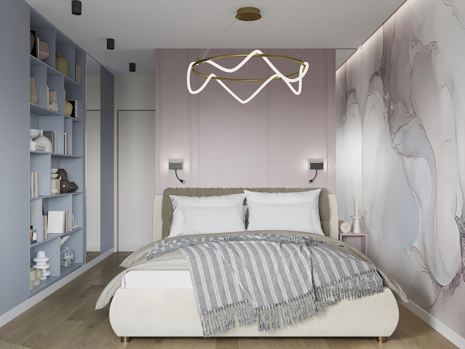 ЖК Новое Купчино, 105м.кв. Современный стиль