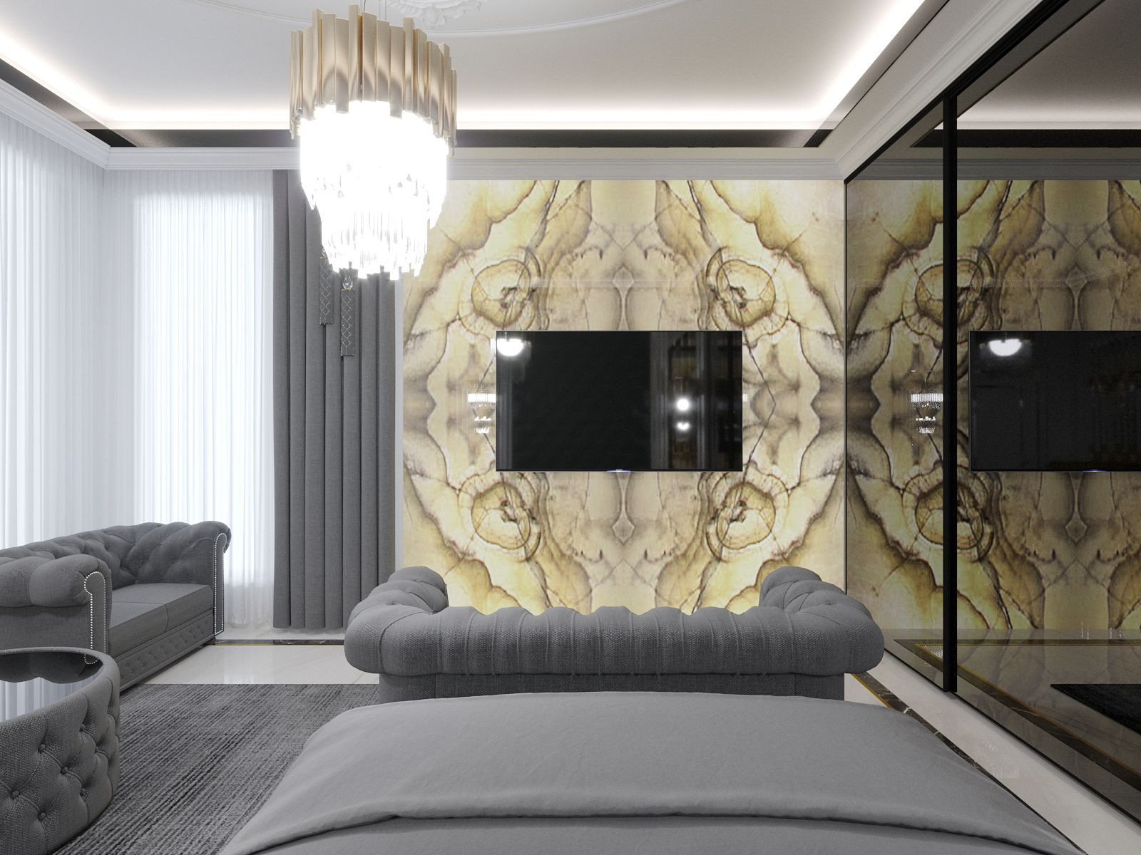 House Design in Pastel Shades