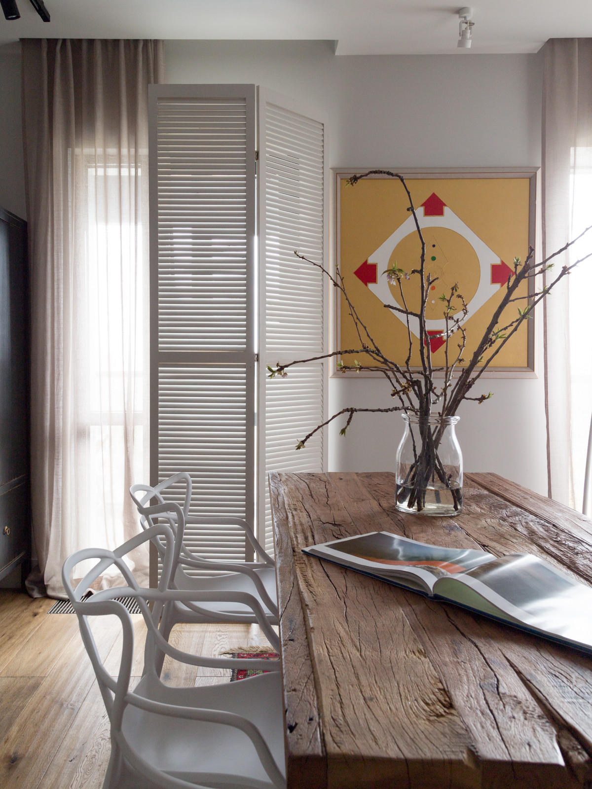 Квартира с этническими мотивами