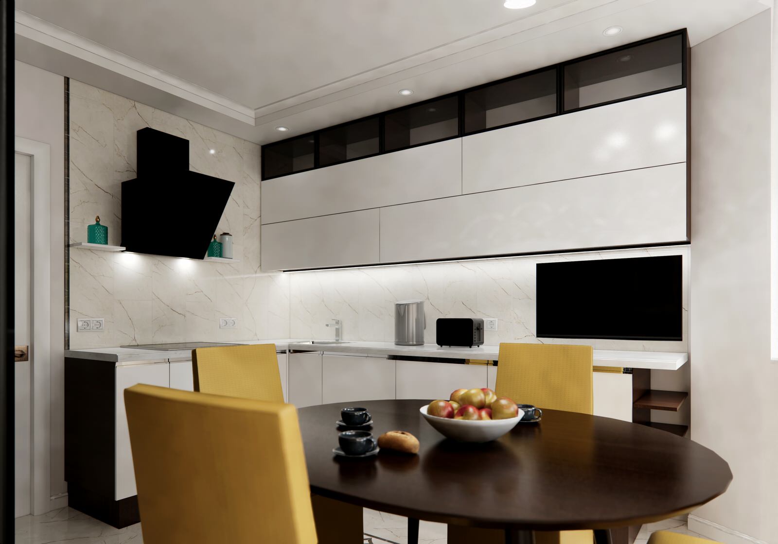 Квартира в стиле Ар-деко с элементами неоклассики в Москве