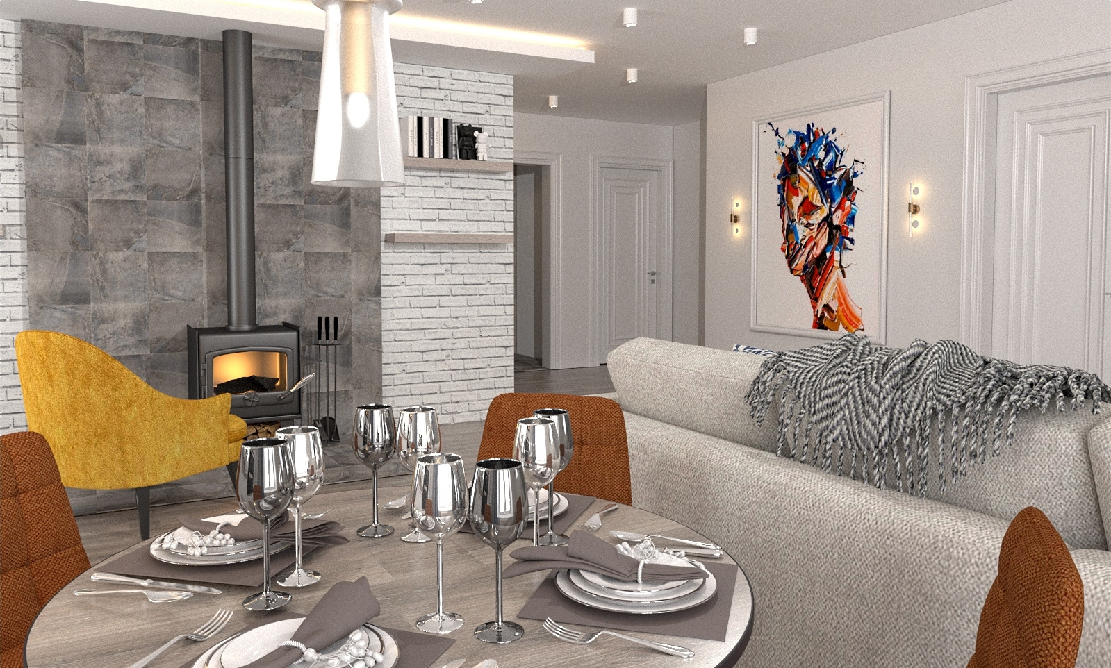 Дом в деревне "Городище"