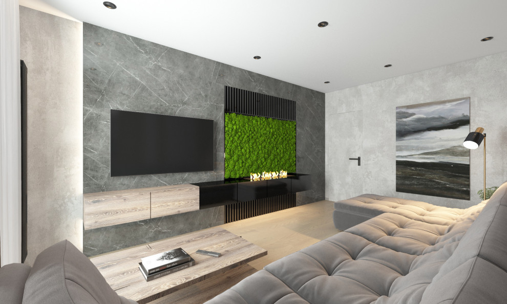 Дизайн двухуровневой квартиры в современном стиле