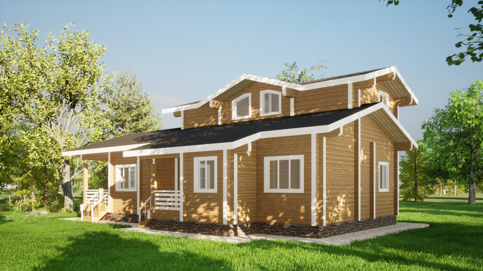 Обложка проекта: Проект 120 индивидуальный жилой дом