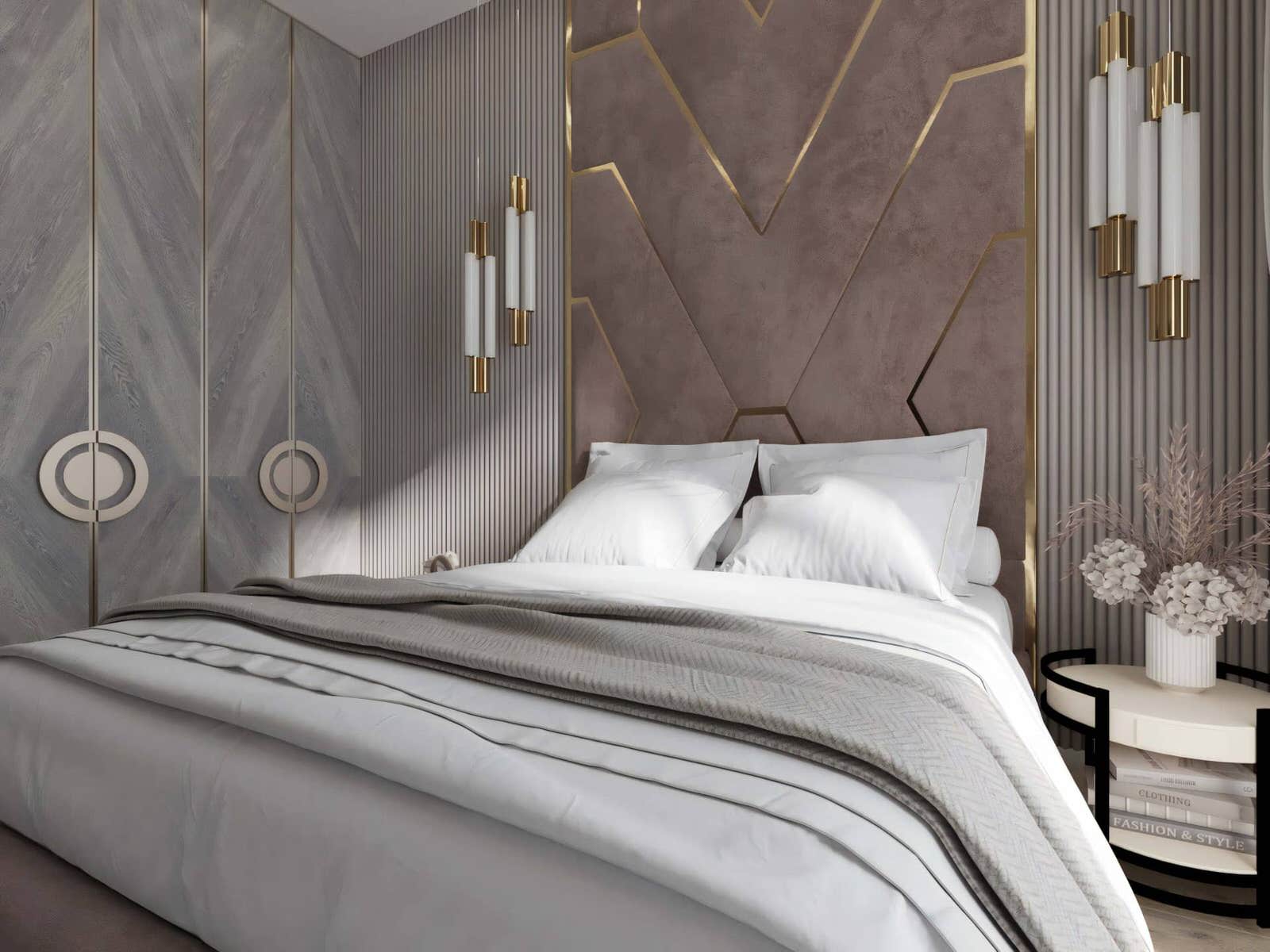 Дизайн и ремонт квартиры на Золоторожском Валу — Золотой акцент