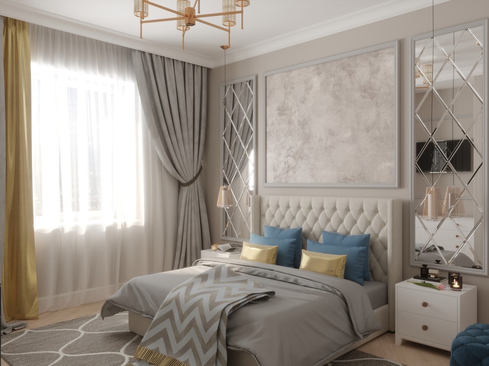 3D-визуализация спальни в Красноярске