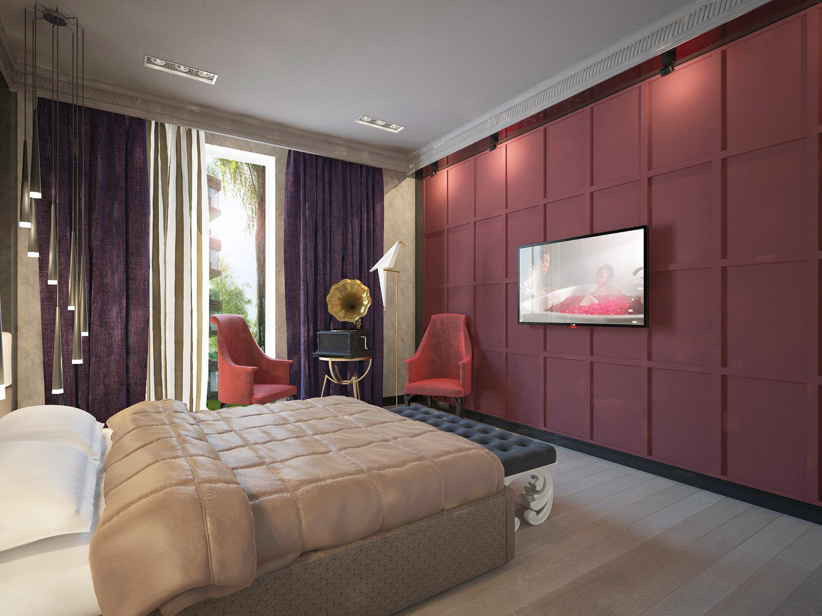 Трехкомнатная квартира в Москве