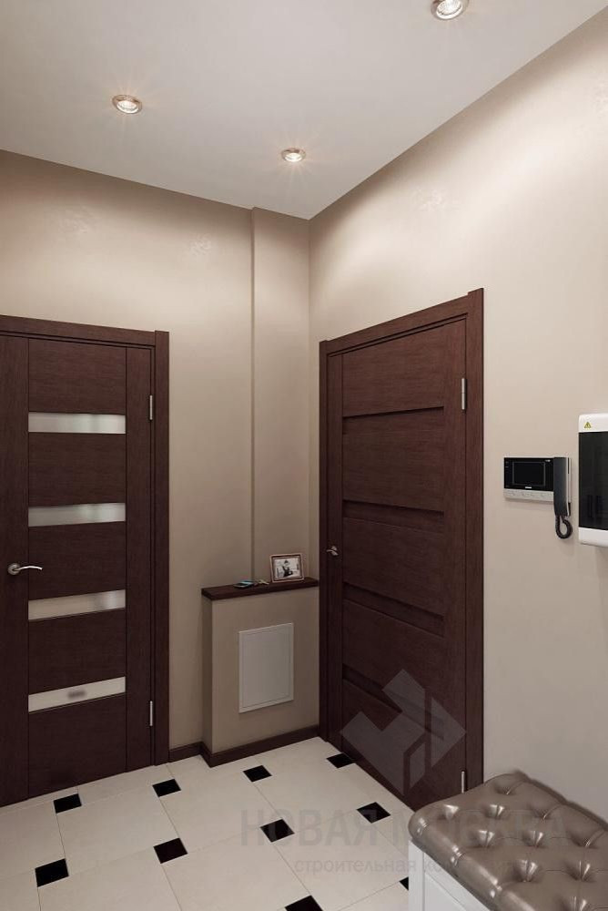 Дизайн-проект двухкомнатной квартиры 61 кв.м. в ЖК «Москва А101»