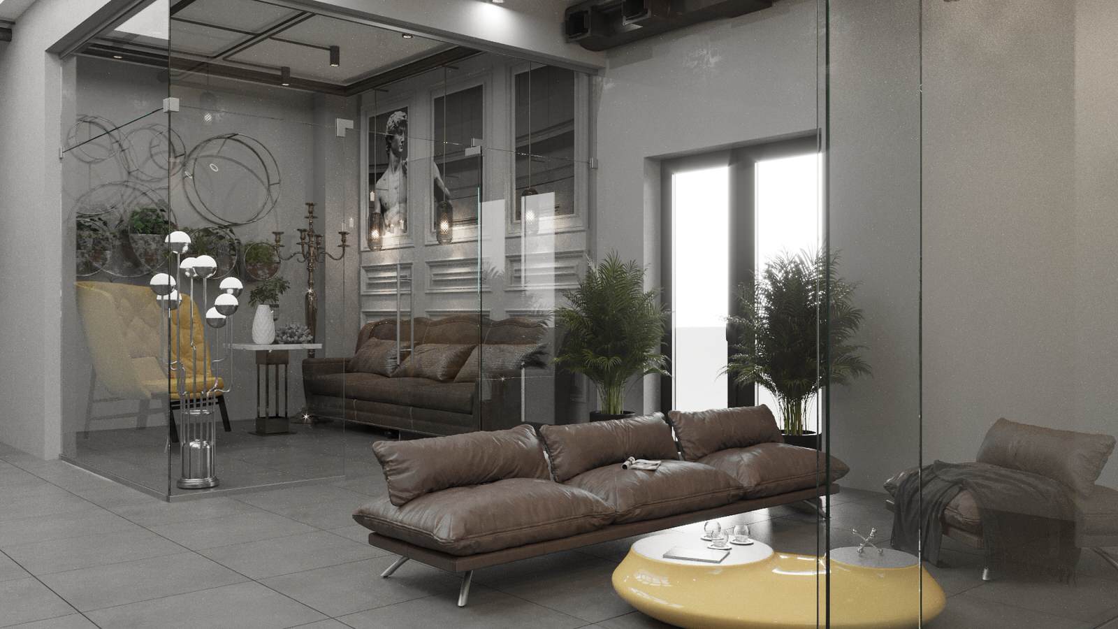 Office_001_визуализация интерьера офиса в г. Санкт-Петербург