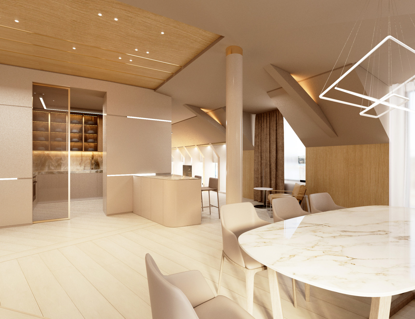 Апартаменты в современном стиле