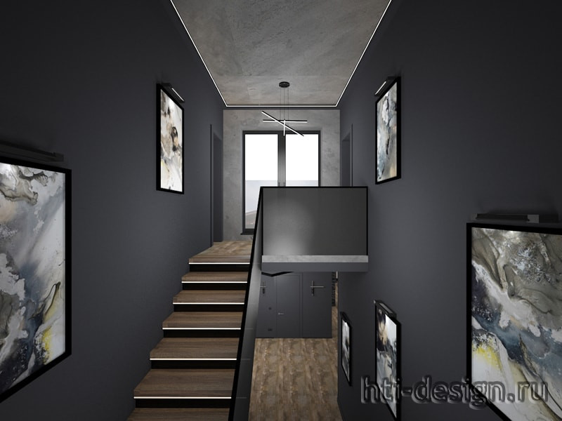 Дизайн интерьера коттеджа