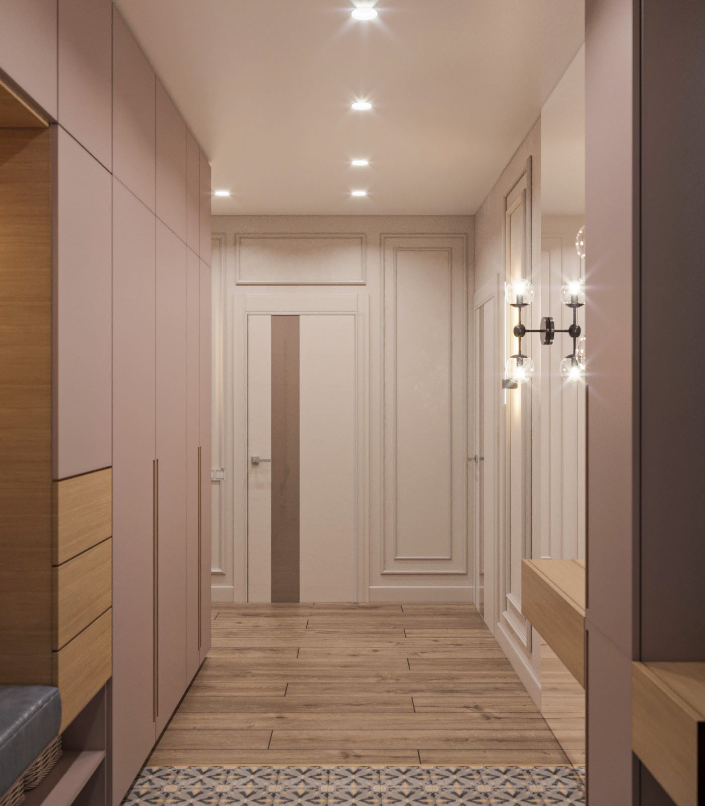 Обложка проекта: Двухкомнатная квартира в ЖК Выше