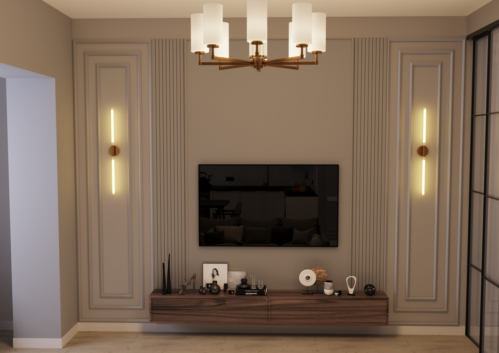 Обложка проекта: 1 комная квартира 51,2 кв. м.