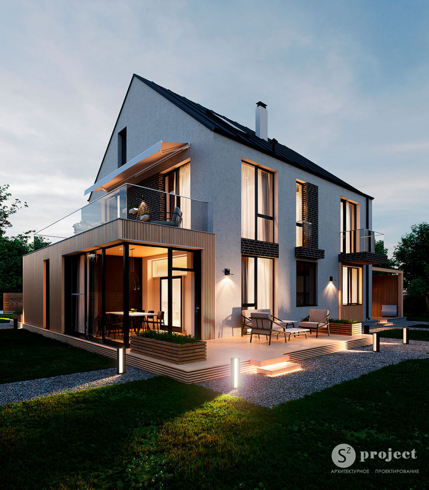 Индивидуальный жилой дом в поселке Памир