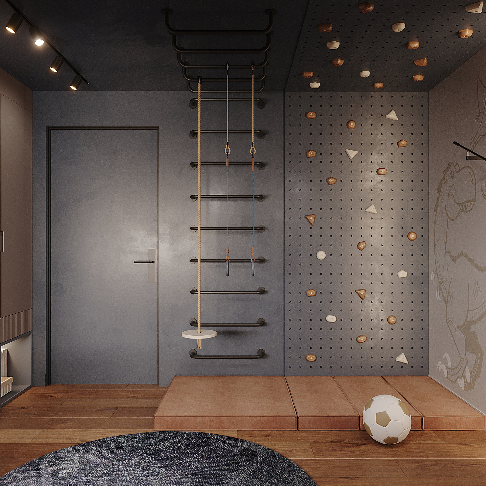 Дизайн-проект загородного дома в пригороде Лондона