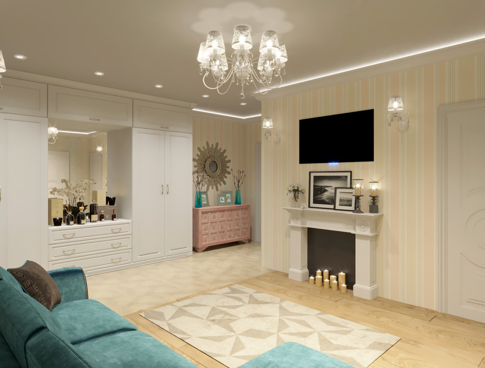 Квартира с современном классическом стиле, 93 кв.м.