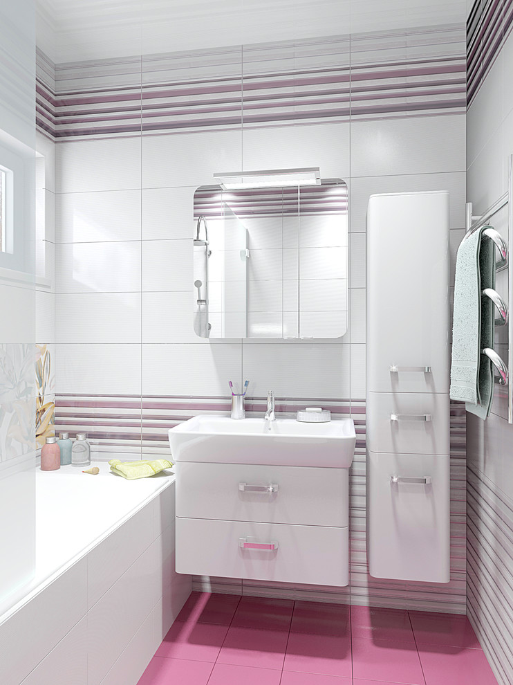 Варианты современных ванных комнат