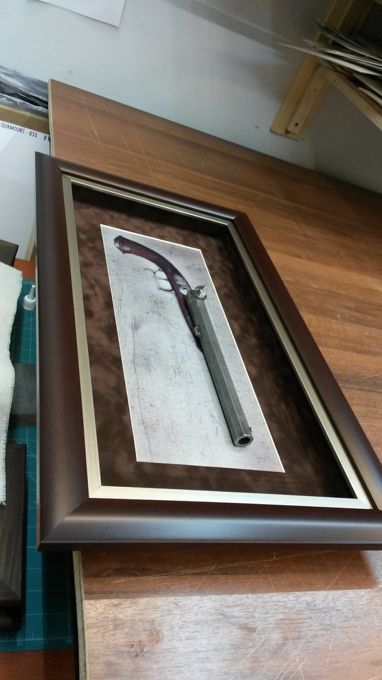 Ствол старинного пистолета