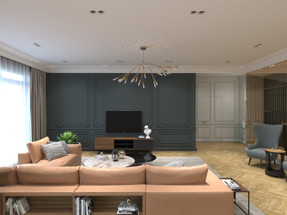 Лепной декор в современном интерьере.