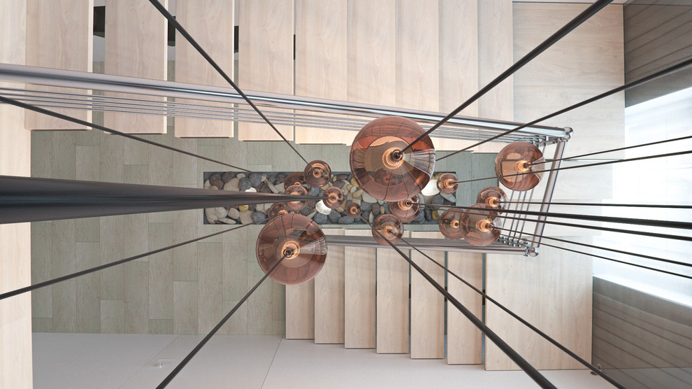 Геометрия пространства в современном доме 437 кв.м