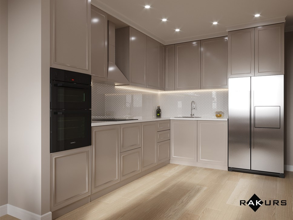 Проект квартиры ул.В.М. Шукшина, Омск