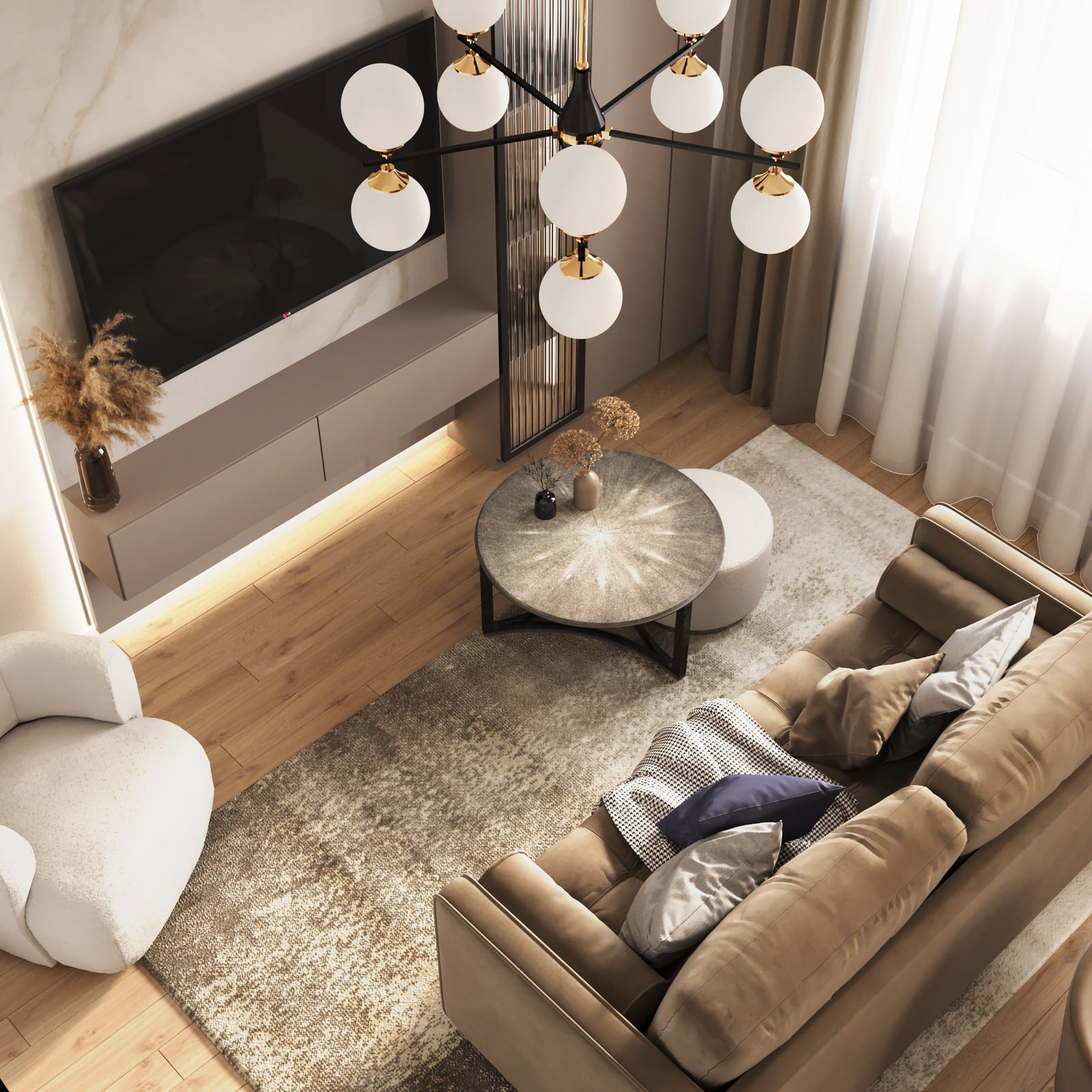 Дизайн квартиры в ЖК Острова