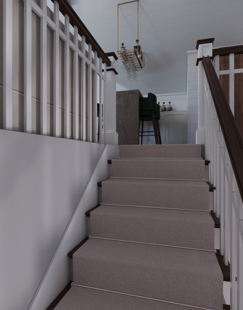 Загородный дом в стиле современной классики