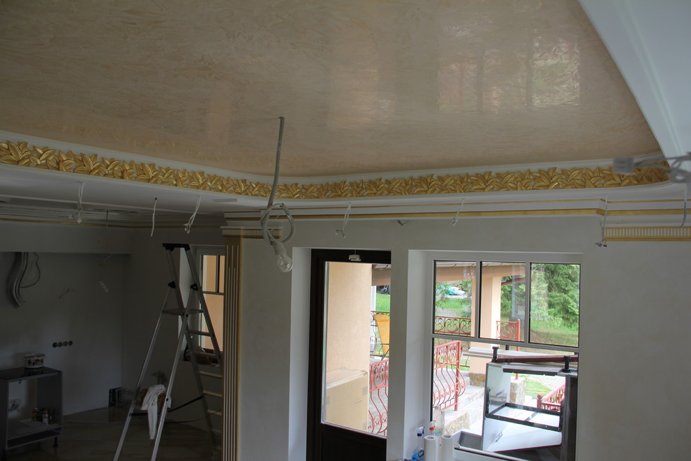 Позолота лепного декора