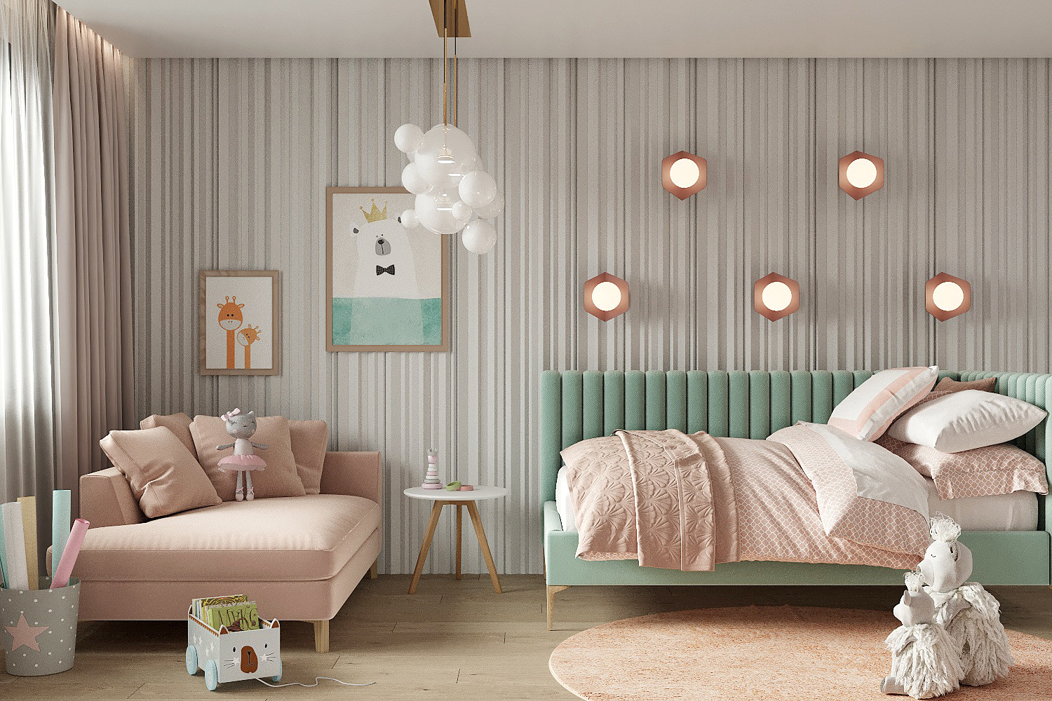 Интерьер квартиры г. Самара "Евроквартал" 180м2