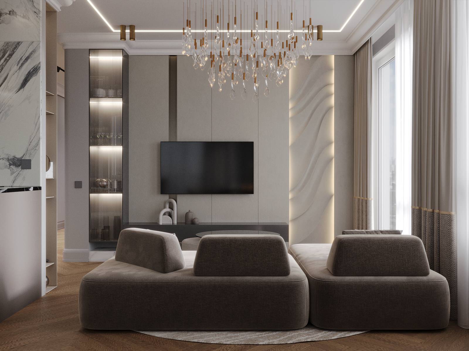 Квартира в современном стиле