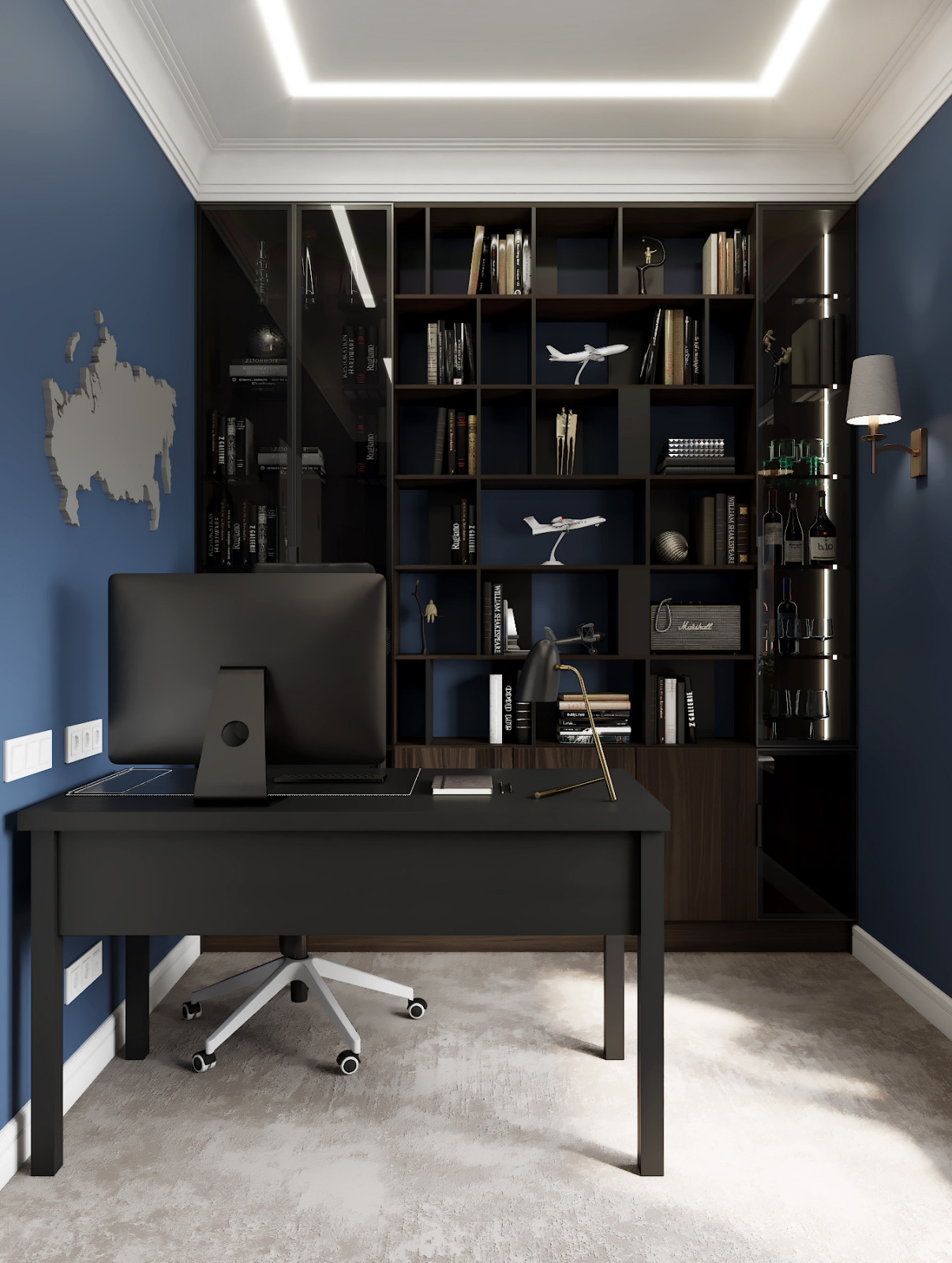 Шоколадное настроение, 133 м2