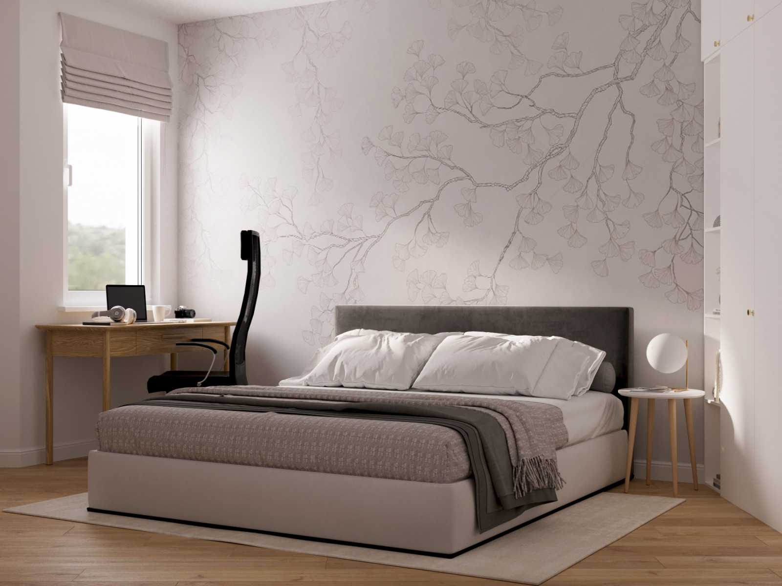 Интересная планировка в небольшой квартире