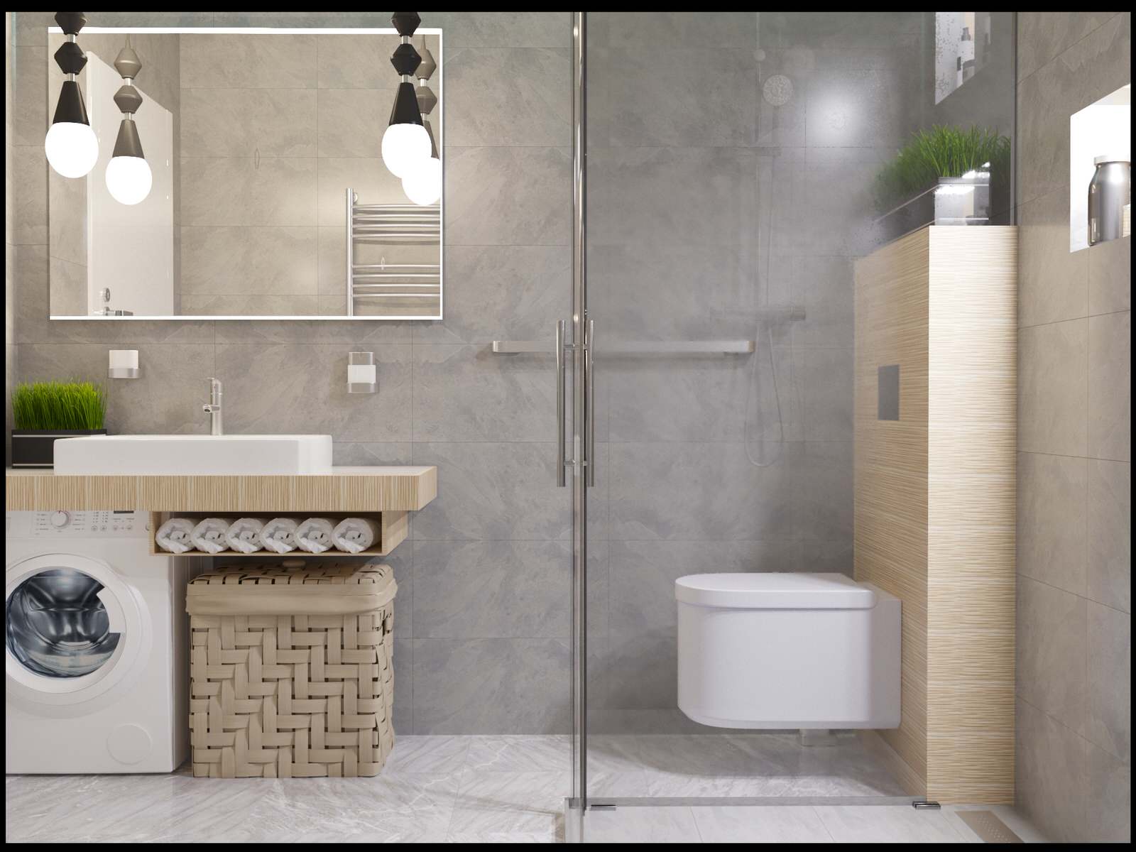 Обложка проекта: Санузел из ЖК " Преображенский"