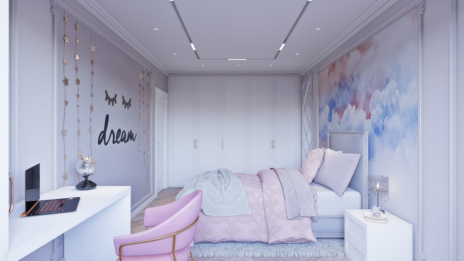 Interior design of a 3-room apartment Zaporozhye