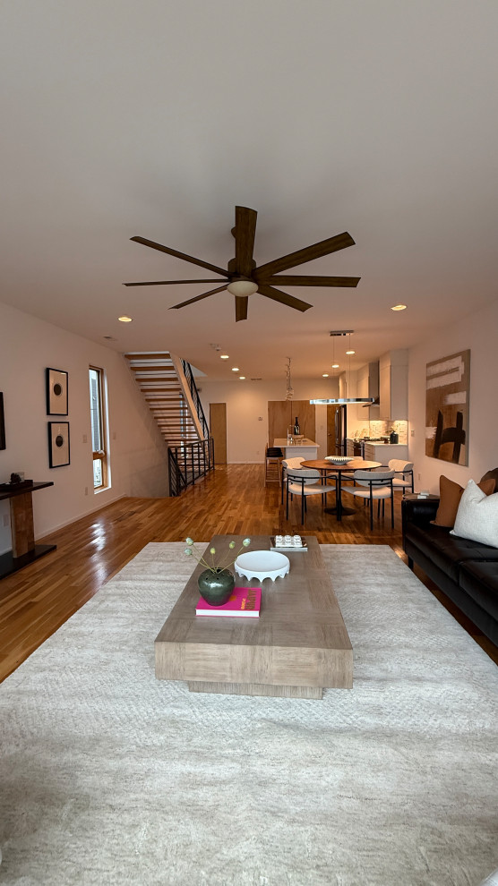 Modern Warmth: Open Concept Styling with Natural Textures — Charlotte, NC