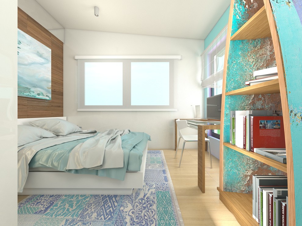 Дом "Куб" в стиле минимализм. Интерьеры в стиле Фьюжн.