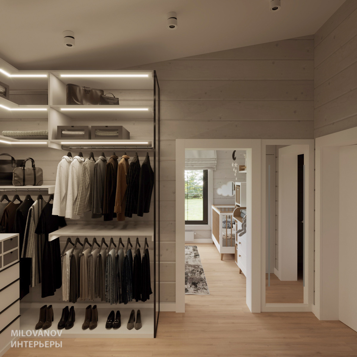 ДОМ ИЗ КЛЕЕНОГО БРУСА